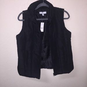 NWT Black New York & co. Vest